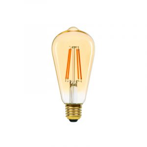 E27 ST64 Filament Edison Lampe Vento 7.2 W 2200 K dimmbar