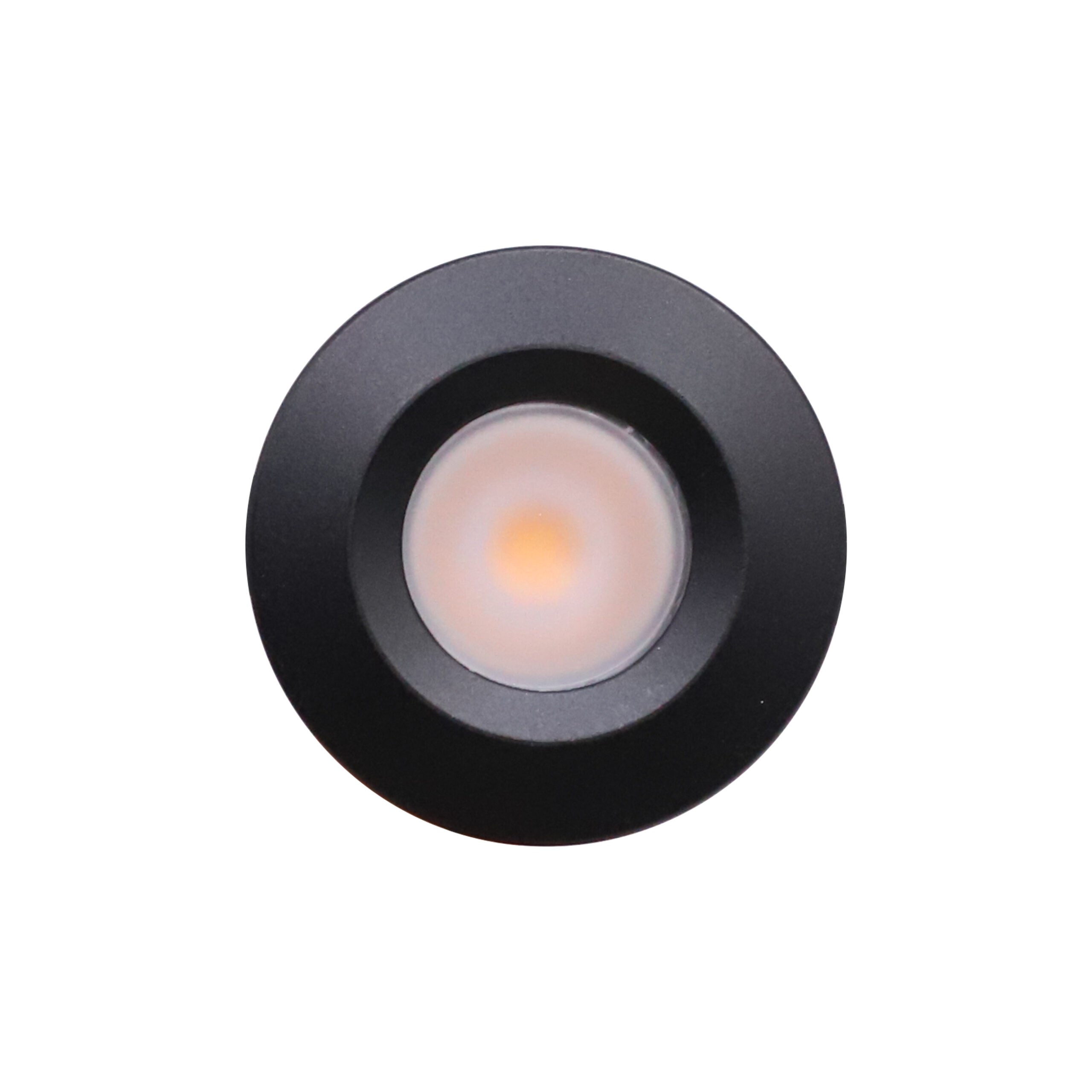 Set LED-Einbaustrahler mit Fernbedienung Valdeno schwarz 3 W dimmbar 1-12  Stück 