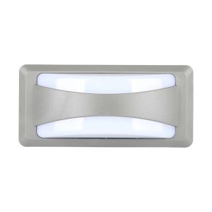 LED-Wandleuchte Alda grau 12 W Warmweiß