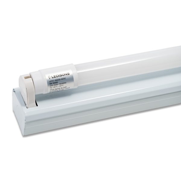 LED-Leuchtstoffröhre Fassung Scotala 60 cm einfach