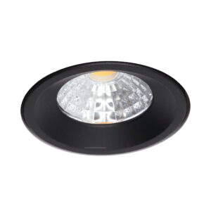 Rahmenloser LED-Einbaustrahler Sola schwarz 5 W  dim-to-warm