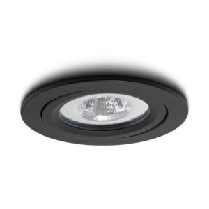 LED-Einbaustrahler Sienna schwarz 5 W Extra Warmweiß 2700 K